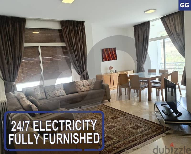 fully furnished,prime location in yarzeh/يرزة REF#GG118800 0