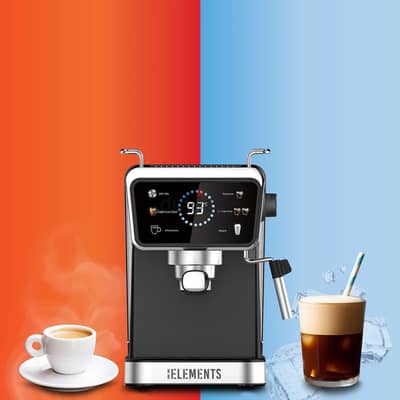 German Espresso KB Elements Sparo Coffee Machine | ELK203CB/CW