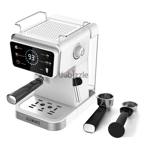 German Espresso KB Elements Sparo Coffee Machine | ELK203CB/CW 6