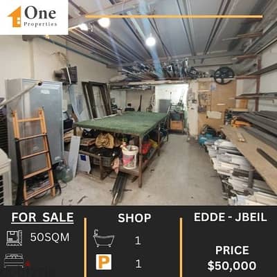 SHOP FOR SALE IN EDDE - JBEIL