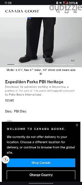 canada goose expedition parka BPI heritage (authentic)