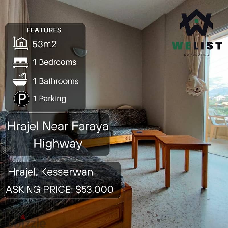 53sqm Chalet for sale in Hrajel   REF: AH25MCH5353 0