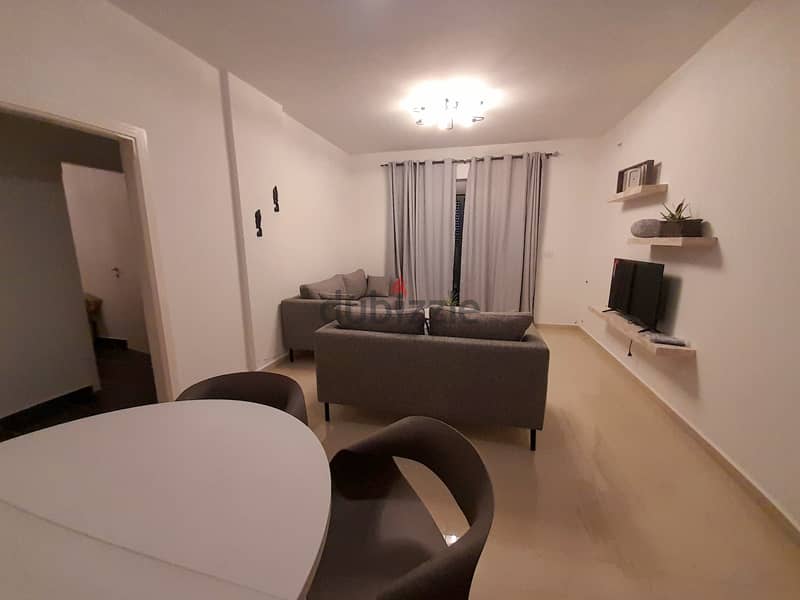 Furnished Apartment in Mrouj, Metn with Mountain + 35 SQM Terrace 0