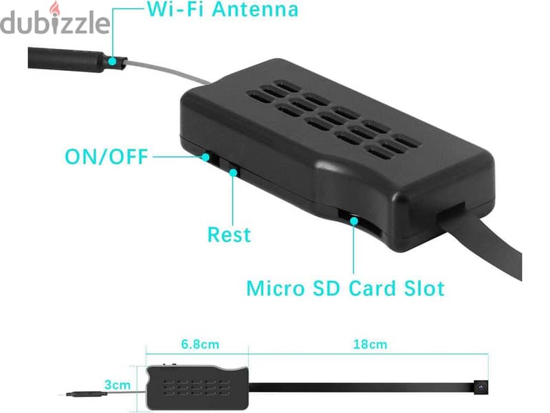 Hidden Spy Camera 1080 HD Mini WiFi Camera - كاميرا مخفية صوت و صورة 1