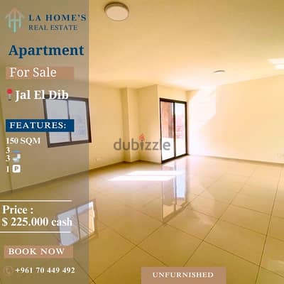 apartment for sale in jal el dib شقة للبيع في جل الديب