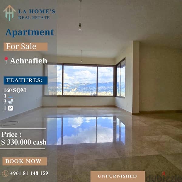 apartment for sale in achrafieh شقة للبيع في الاشرفية 0