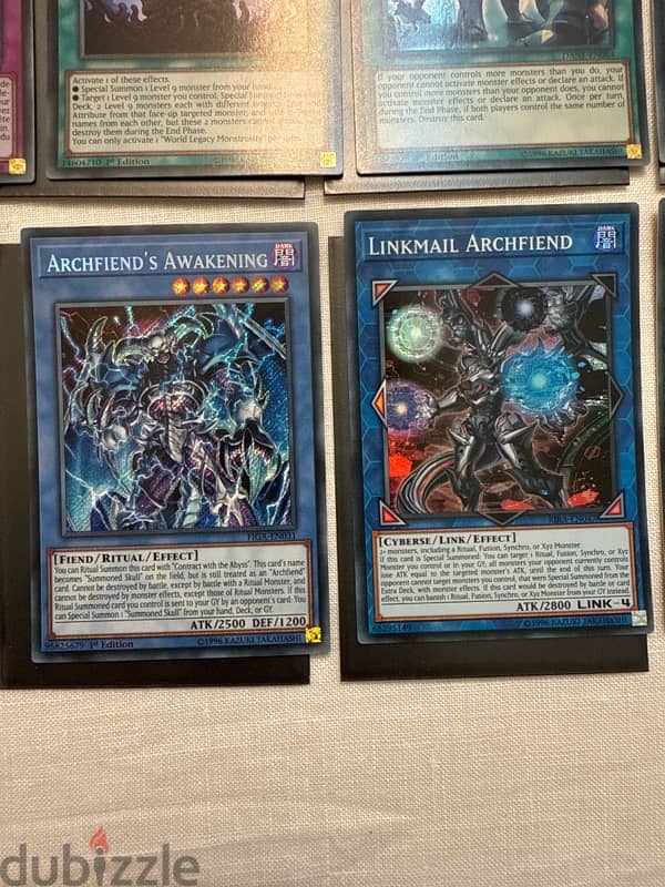 Yugioh Yu-Gi-Oh Secret Rare Cards 4