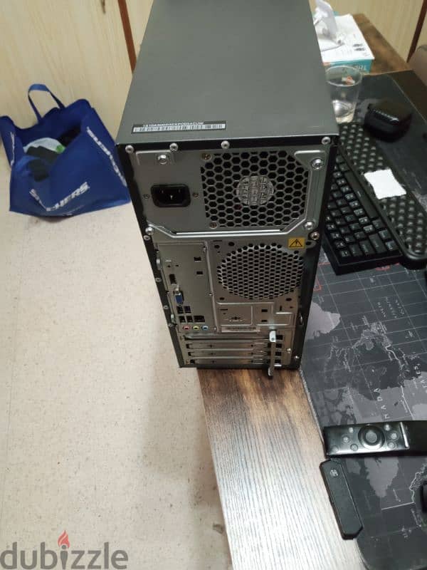 lenovo pc, hp printer, lg screen 1