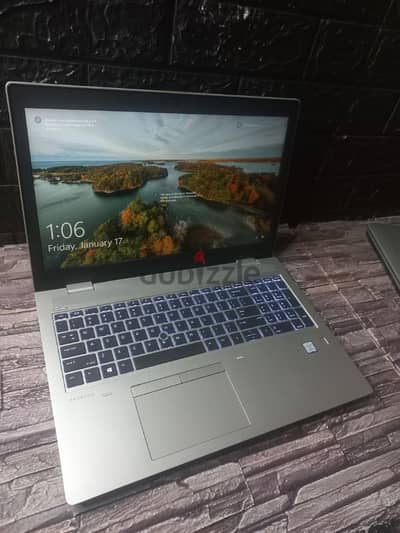 i7 GEN 8TH HP G5 pro book  screen 15.6 full hd