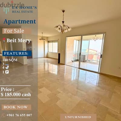 apartment for sale in Beit mery شقة للبيع في بيت مري