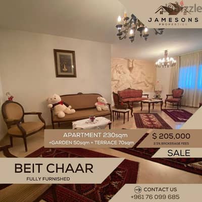 Apartment for sale Beit Chaar شقة للبيع بيت الشعار