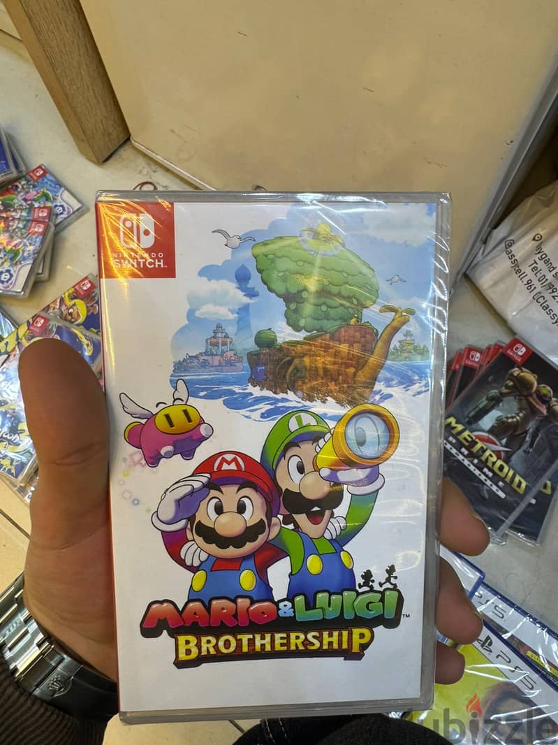 Cd Nintendo mario&luigi brother ship 0