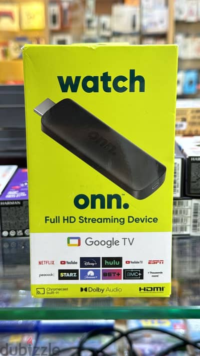 Onn Google Tv full hd streaming device