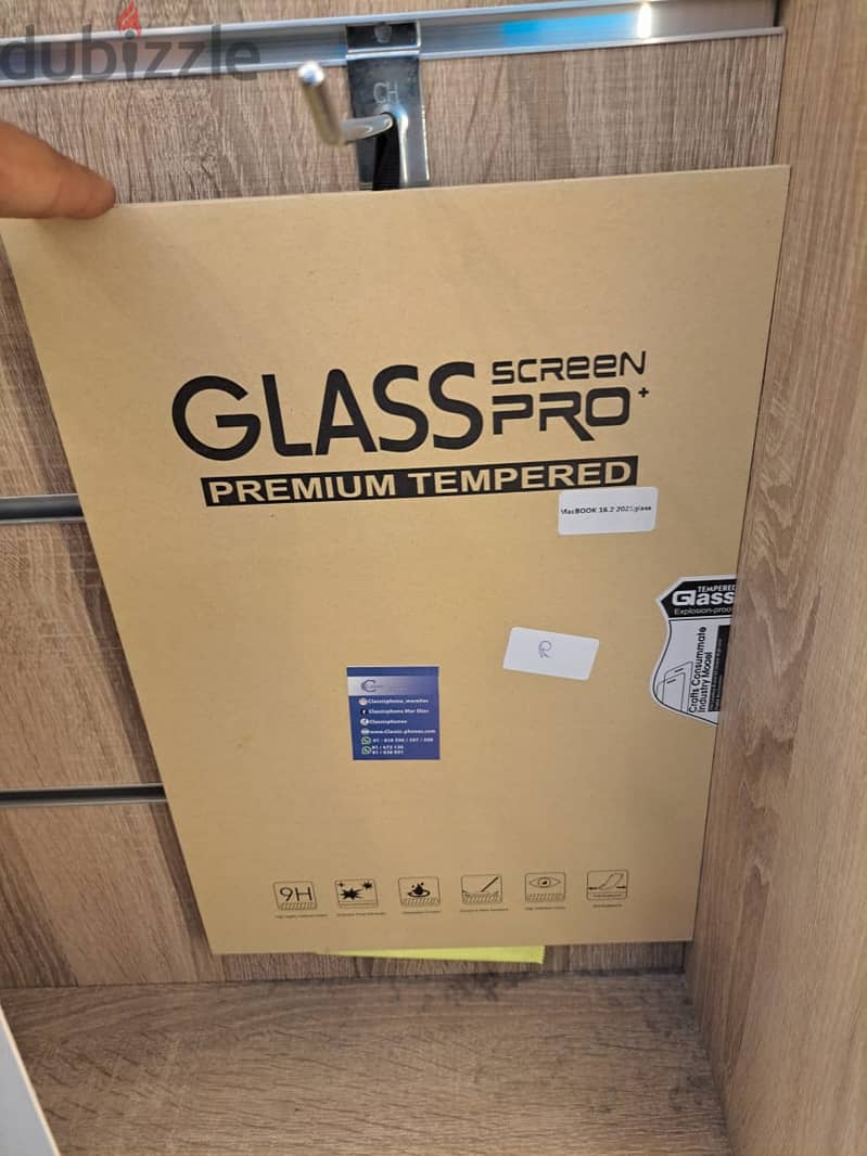 GLASS SCREEN PRO+ PREMIUM TEMPERED FOR MACBOOK 0