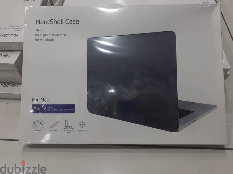 hardshell case macbook pro 16.2 inch black Original & Best offer 0