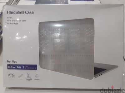 hardshell case macbook air 15 inch clear