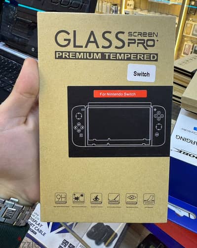 Glass pro screen protector for Nintendo switch