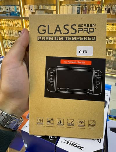 Glass pro screen protector for Nintendo switch oled