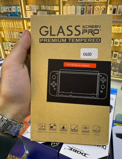 Glass pro screen protector for Nintendo switch oled Exclusive & new