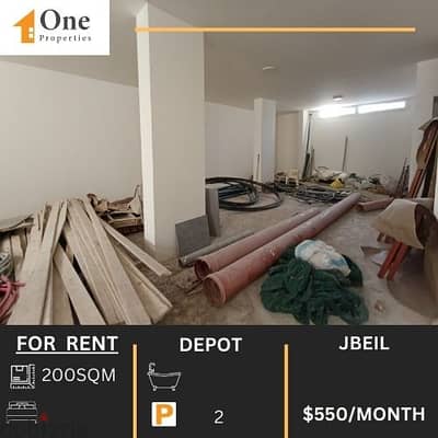 DEPOT FOR RENT IN JBEIL