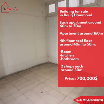 Hot Deal Building in Bourj Hammoud بناء للبيع في برج حمود