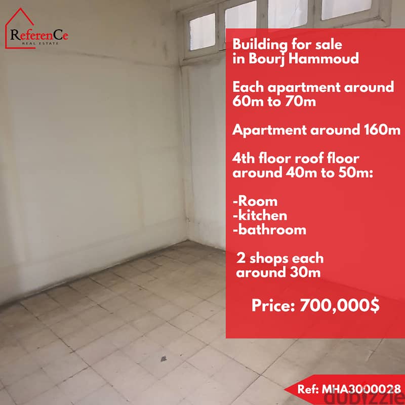 Hot Deal Building in Bourj Hammoud بناء للبيع في برج حمود 0