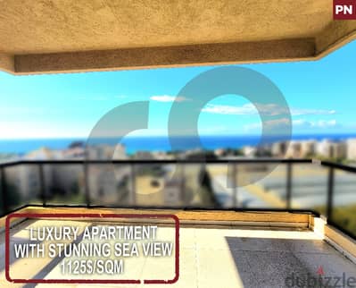 LUXURY APARTMENT WITH STUNNING SEA VIEW JBEIL REF#PN118837