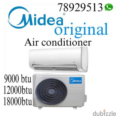 مكيف ميدياAir conditioner Ac midea inverter  3 copper/gaz 32 /5gear