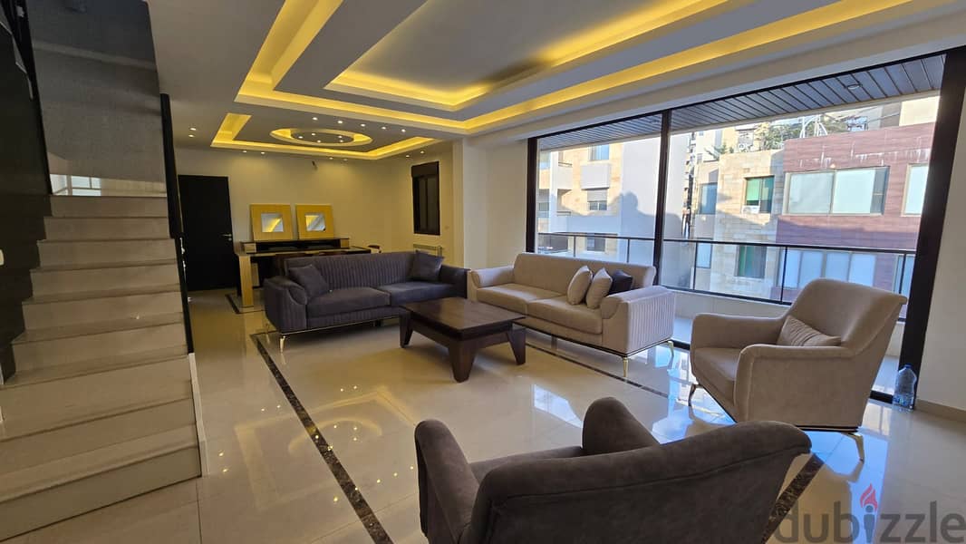 Fully Furnished Duplex For Sale In Mansourieh // REF: 564 0