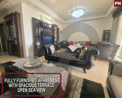 Spacious Terrace, Open Sea View -AMCHIT/عمشيت REF#PN118847