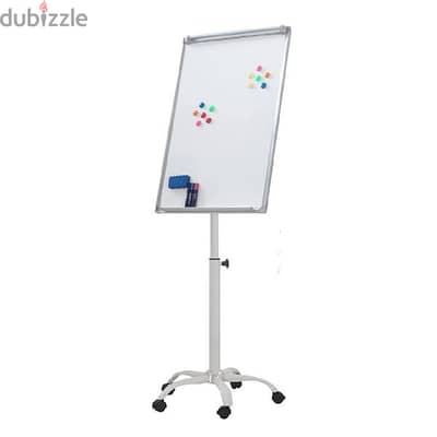 Adjustable Height Magnetic White Board For Kids