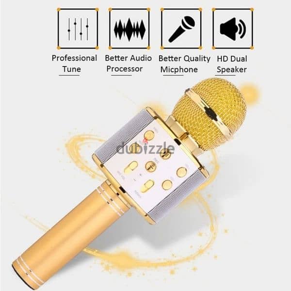 Electric Wireless Bluetooth Microphone For Kids 2