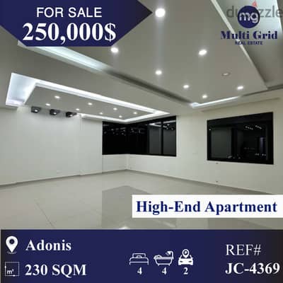 JC-4369 / Apartment for Sale in Adonis, شقة للبيع في أدونيس