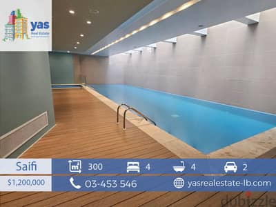 Saifi 300m2 | Luxury Decorated | City View | Modern Touch | PA |