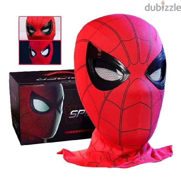 Spider Man Mask With Eyes Moving 1