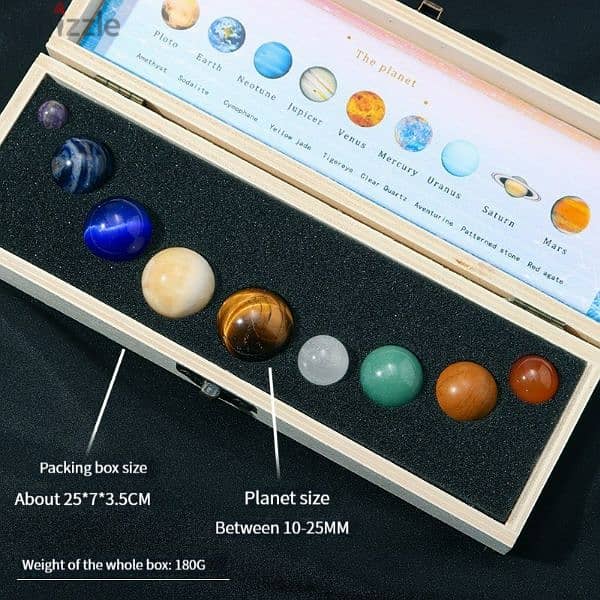 Natural Gem Stones Solar System Gift Set 1