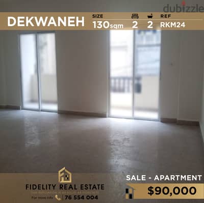 Apartment for sale in Dekwaneh RKM24 شقة للبيع في الدكوانة