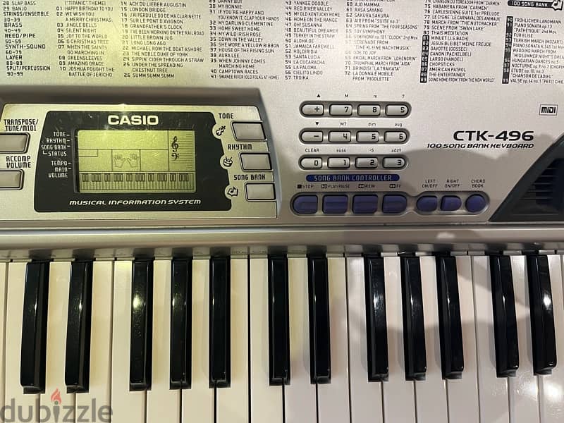 CASIO CTK-496 0