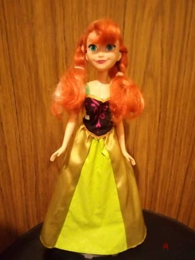 Princess ANNA -FROZEN as new Disney doll from Hasbro=17$