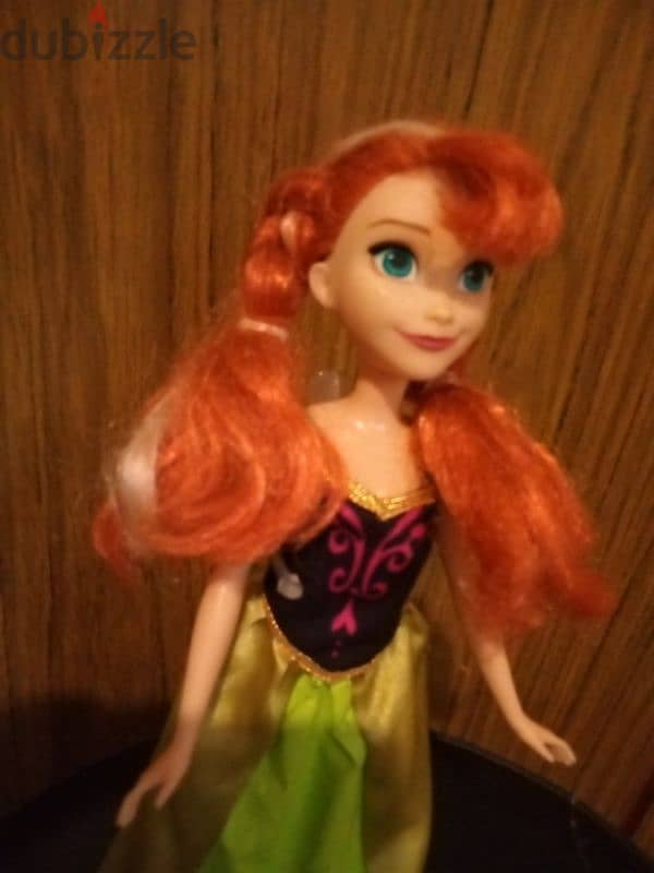 Princess ANNA -FROZEN as new Disney doll from Hasbro=17$ 1