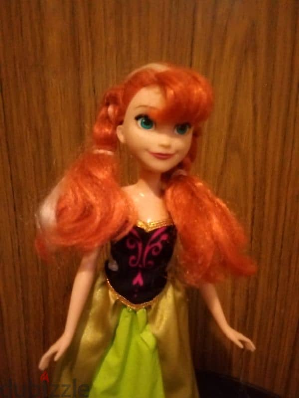 Princess ANNA -FROZEN as new Disney doll from Hasbro=17$ 5