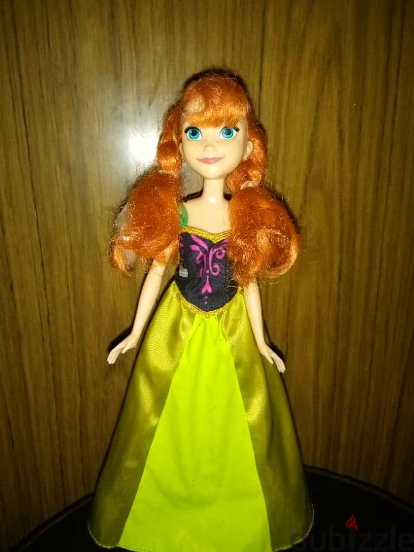 Princess ANNA -FROZEN as new Disney doll from Hasbro=17$ 6