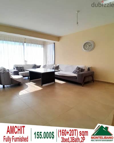 160 sqm duplex for sale in Amchit!!