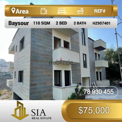 شقة للبيع في بيصور apartment for Sale in Baysour