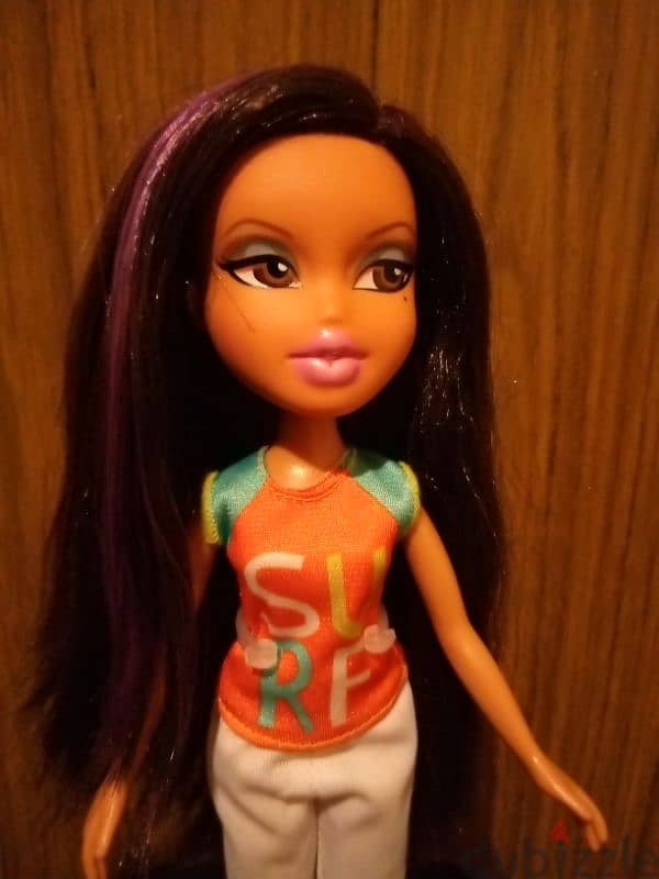 BRATZ ALL GLAMMED DESIGNER STREAKS YASMIN Great doll +her Own Boots=30 1