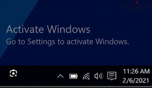 activating windows