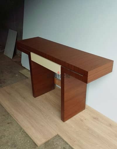 Walnut console