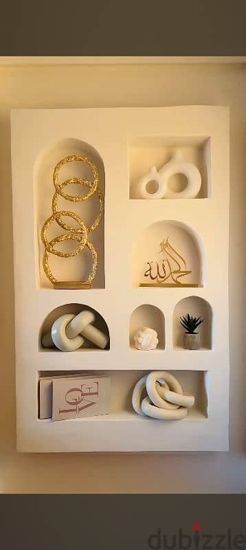 Modern Lightweight Arched Wall Shelf 0