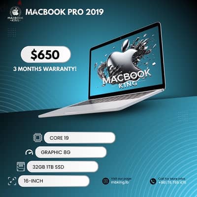 Macbook pro 2019