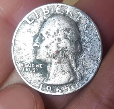 Quarter Dollar 1965